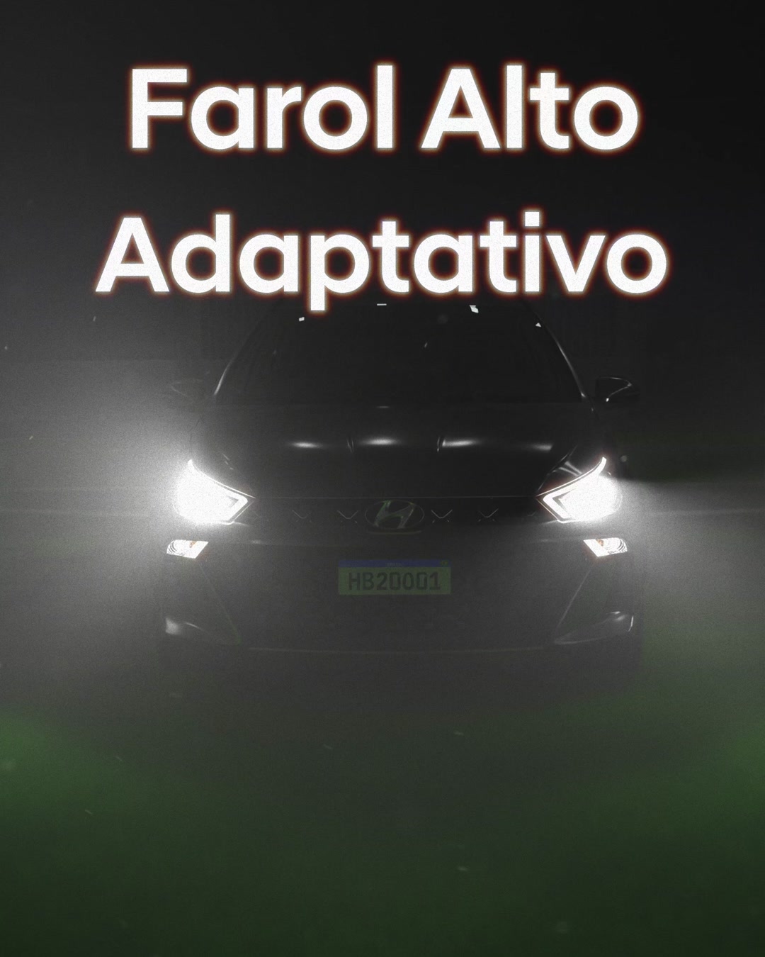 Hyundai: Farol Alto Adaptativo